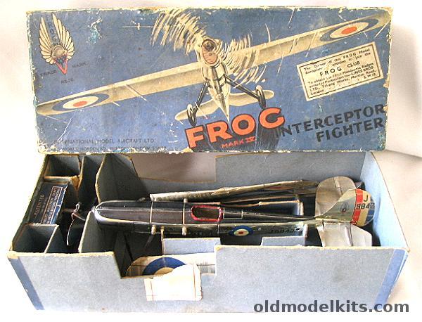 Frog 1/72 Mark IV Interceptor Fighter, None plastic model kit